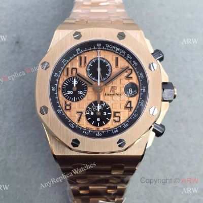 Swiss Grade 3126 Audemars Piguet Replica Rose Gold Watch